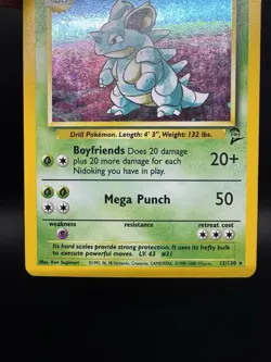 Pokemon TCG Nidoqueen 12/130 Base Set 2 Holo Unlimited Rare - HP - Image 4