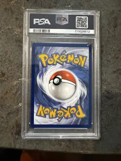 Super Rare 2023 POKEMON SWSH BLACK STAR PROMO PRERELEASE-STAFF #241 GENGAR PSA 8 - Image 3