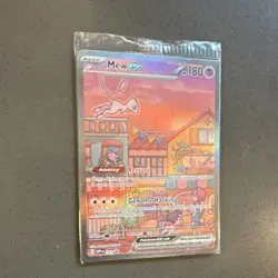 Pokemon TCG Mew EX SVP 053 Promo Pack Sealed Holo English - Image 1