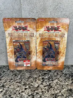 2x Yu-Gi-Oh! Force Of The Breaker 1-Pack Blister 1st Edition Sealed - Image 1