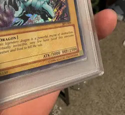 2003 YUGIOH BPT-009 Blue Eyes White Dragon LOW POP 56 HOLO BLEED PSA 10 Yu-Gi-Oh - Image 4