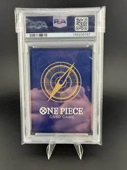 2025 ONE PIECE OP13-CARRYING ON HIS WILL MANGA ALT ART 118 MONKEY D LUFFY PSA 9 - Image 2