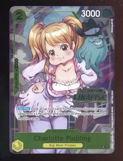 One Piece English ST07-008 Charlotte Pudding 2023 Offline Finalist - Image 1