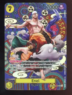 One Piece English OP05-100 Enel SP Special Alternate Art Super Rare - Image 1