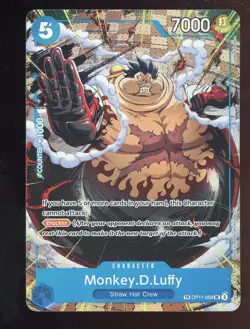 One Piece English OP11-058 Monkey D Luffy Treasure Rare - Image 1