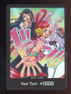 One Piece English Don!! Card Uta Ado One Piece Day Dallas 2025 Exclusive - Image 1