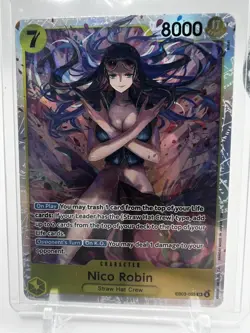 Nico Robin SR EB03-055 Extra Booster: One Piece Heroines Edition English NM - Image 1