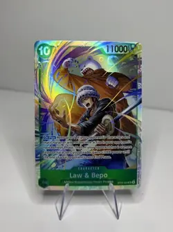 Law & Bepo SR One Piece TCG ST24-004 - English Foil - Image 1