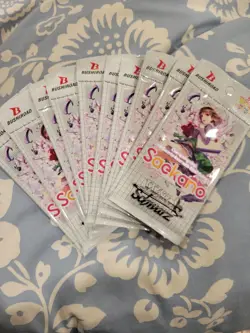 10 x Weiss Schwarz Saekano How to Raise a Boring Girlfriend Booster Pack - Image 1
