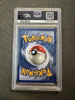 Pokemon Nidoking Holo Card 2000 11/130 Base Set 2, PSA 7 - Image 2