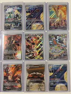 DESTINED RIVALS 15 CARD LOT ALL ILLUSTRATION RARES, 2025 Pokemon TCG - Image 2