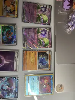 Pokemon TCG Lot Of 12 Cards And Dice - Image 2