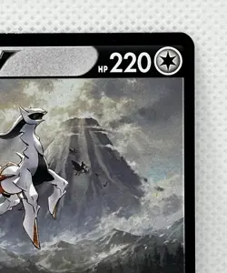 Pokemon Arceus v TCG SWSH204 Sword & Shield Promo Full Art Holo Card - Image 3