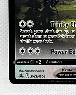 Pokemon Arceus v TCG SWSH204 Sword & Shield Promo Full Art Holo Card - Image 5