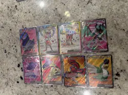 Lot of 8 Random Pokemon TCG Ultra Rare Full Art EX Cards Near Mint Condition - Image 2
