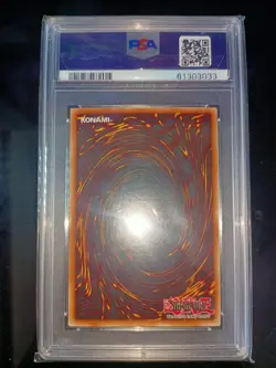 Yu-Gi-Oh Card Blue Eyes White Dragon LOB-001 Ultra Rare Unlimited Graded PSA 9 - Image 3