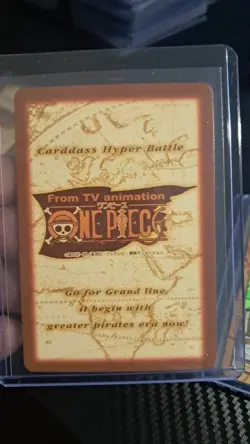 BANDAI One Piece Hyper Battle C428 GEAR LUFFY HOLO FOIL SCARCE VINTAGE CARD TCG - Image 2