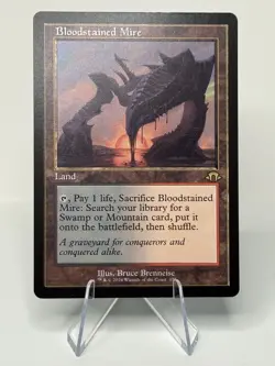 Bloodstained Mire (Retro Frame) Modern Horizons 3 Regular Magic The Gathering - Image 1