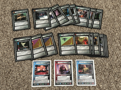 Star Trek CCG The Dominion Complete Set with 3 of 4 White Border Promo Cards - Image 4