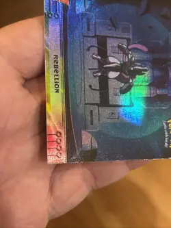 Pokemon TCG Card Holo Topps Mewtwo Strikes Back RAINBOW foil Armored Mewtwo GAS - Image 2