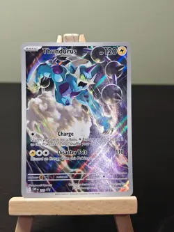 Thundurus 209 Black Star Promo Black Bolt ETB Pokemon Card - NM1 - Image 1
