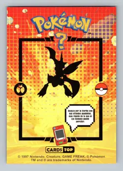 Pokemon Card - Scyther 123 - Card Tops - Pokedex Database 2024 - Image 2