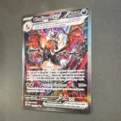Pokemon Charizard EX Full Art Holo 330 HP SV: Paldean Fates 234/091 Card - Image 3
