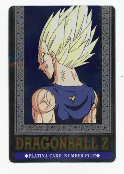 Dragon Ball Z - PC 17 Japanese Platina Foil Card 1995 - Image 1