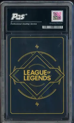 2026 League of Legends TCG Card Game Chinese Riftbound Irelia 195a/221 PGS 10 - Image 2