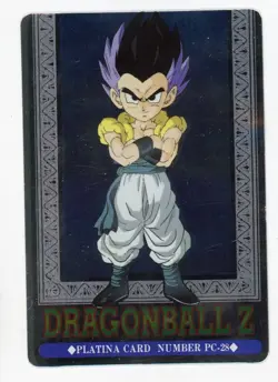 Dragon Ball Z - PC 28 Japanese Platina Foil Card 1995 - Image 1
