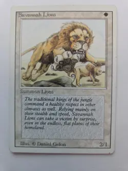 Savannah Lions Revised Edition Regular - Image 1