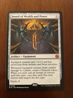 Sword of Wealth and Power Outlaws of Thunder Junction: the Big Score Regular - Image 1