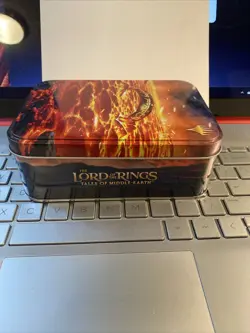 Magic The Gathering Lord Of The Rings EMPTY Tin LOTR MTG Storage Tin - Image 2