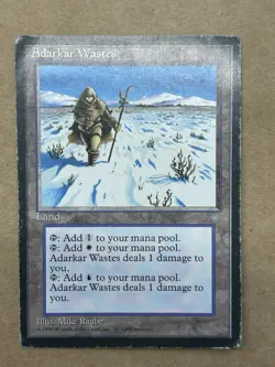 Adarkar Wastes - MTG - Ice Age - Magic: The Gathering - Image 1