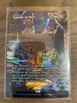Trouble in Pairs (Borderless) Teenage Mutant Ninja Turtles Eternal-Legal Foil - Image 1