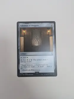 MTG - Talisman of Progress - Commander: Final Fantasy NM/M Condition - Image 1