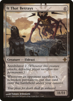 It That Betrays #7 (MP) Rise of the Eldrazi ROE Magic MTG - Image 1
