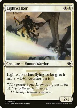 X4 Lightwalker Dragons of Tarkir LP/NM MTG Magic DNA GAMES - Image 1