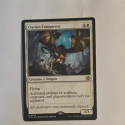 Magic: The Gathering Clarion Conqueror Creature Rare White TDM 005 English - Image 1
