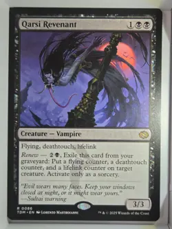 Qarsi Revenant - R86 - MTG - Tarkir: Dragonstorm (TDM) - Image 1