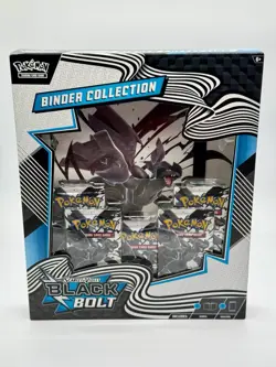Pokemon Scarlet and Violet Black Bolt Binder Collection - Image 1