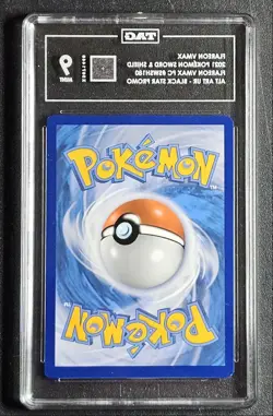 FLAREON VMAX 2021 POKEMON BLACK STAR PROMO ALT ART SWSH180 TAG 9 Q6463 - Image 2