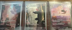 Pokemon 151 Charmander, Charmeleon, Charizard (set of all three) - Image 1