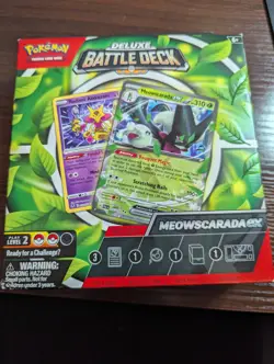 Pokemon TCG: Meowscarada ex Deluxe Battle Deck - Image 1