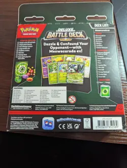 Pokemon TCG: Meowscarada ex Deluxe Battle Deck - Image 2