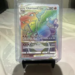 Pokemon 2022 Brilliant Stars Charizard VSTAR HR #174/172 - Image 1