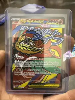 2026 Pokemon Mega Hawlucha ex 268/217 Me: Ascended Heroes Holo - Image 1
