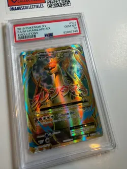 2016 Pokemon XY Evolutions M Charizard EX Full Art #101 PSA 10 Gem Mint - Image 2