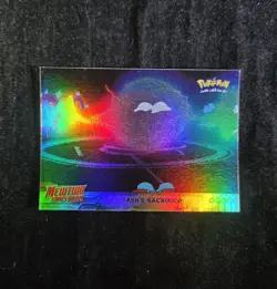 Topps Pokemon The First Movie - Rainbow Holo Foil #36 Ash's Sacrifice - Image 1