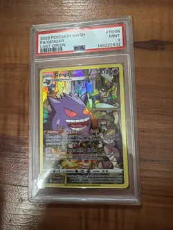 PSA 9 Gengar TG06/TG30 Pokemon Sword Shield Lost Origin Trainer Gallery Full Art - Image 4